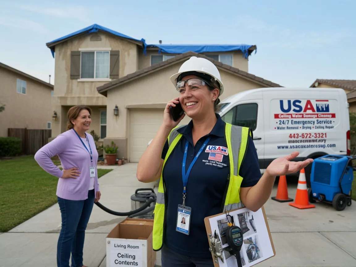 Ceiling Water Damage Restoration Oakwood, OK FAQs
